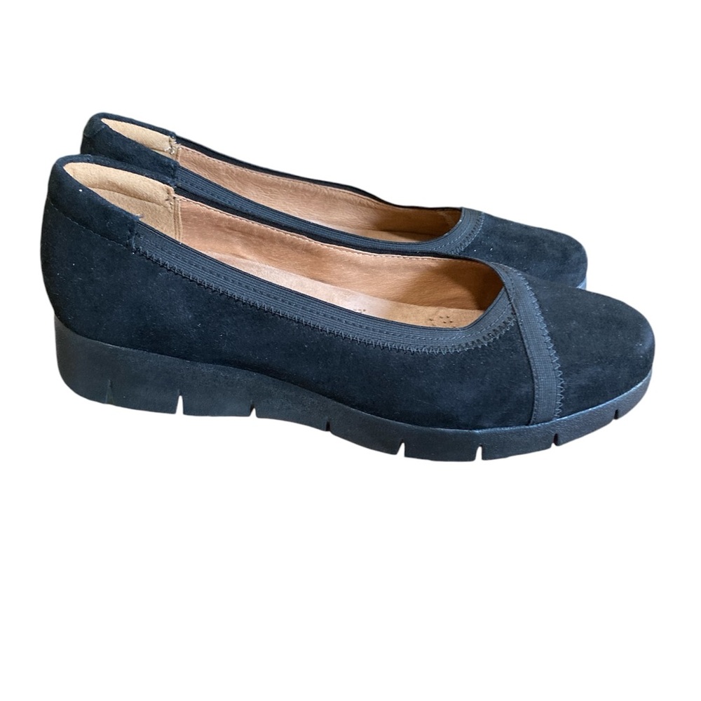CLARKS SHOES 9.5 W NEW COMFORT WEDGE